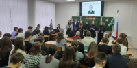 В Новозыбковской  школе состоялся Урок мужества, посвященный погибшему герою СВО - Газета Маяк